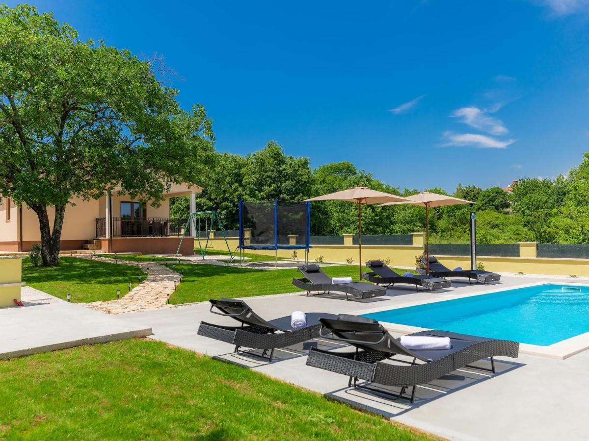 Holiday Home Villa Aniva Žminj Dış mekan fotoğraf